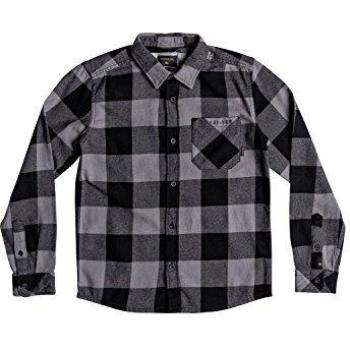 Quiksilver - Camisa de Manga Larga - Niños 8-16 - Negro