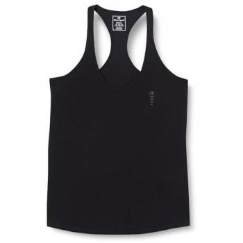 Camiseta sin mangas Champion Athletic Club para mujer negra