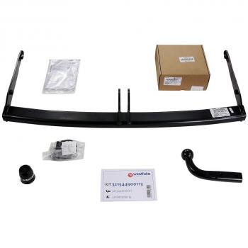 Enganche de remolque WESTFALIA 321544900113 para VW Passat Variant/Limousine (09/2005-10/2010) - Set con kit eléctrico específico de 13 polos