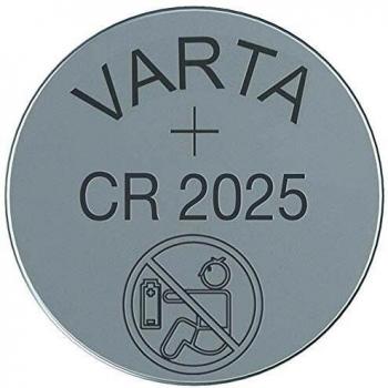 PILA BOTTONE LITIO V.3 CR2025 VARTA