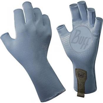 Original Buff Glacier Blue - Water Gloves unisex, diseño estampado, talla M-L