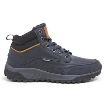 Botines Dunlop 36030 para Hombre Azul Marino Sintético y Textil con Collarín Acolchado y Cierre de Cordones Talla 45