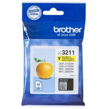 Cartucho de Tinta Brother LC3211Y Amarillo