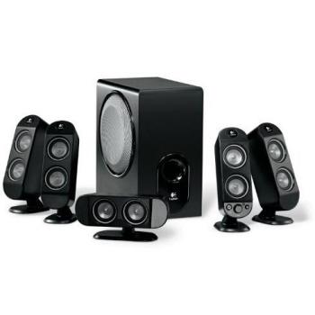 Logitech X-530 5.1 70W Negro - Set de altavoces