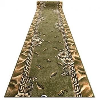 Alfombra de Pasillo BCF Trio Verde 70x360 cm