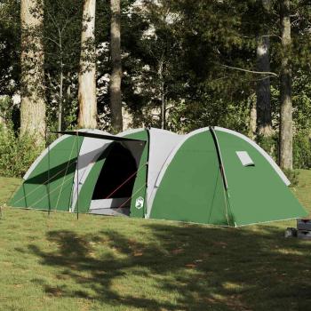 Tienda de campaña familiar iglú impermeable verde para 8 personas