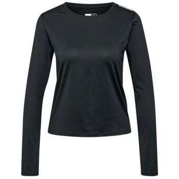 Hummel Women's Mt Aura Mesh Long Sleeve T-Shirt Black XL