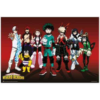 Póster My Hero Academia Versión Héroe 91.5 x 61 cm