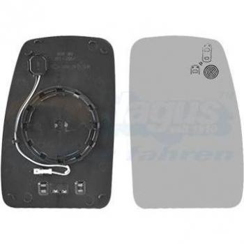 Cristal de espejo retrovisor exterior VAN WEZEL 4388862