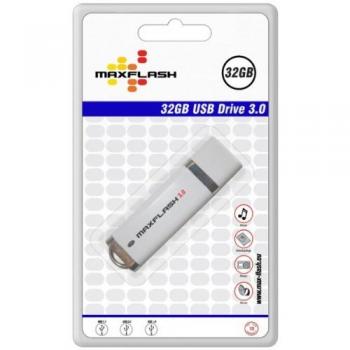 Pendrive MaxFlash USB 3.0 de 32 GB con Conector USB-A, Color Blanco