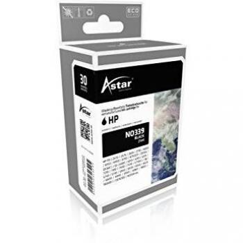 Cartucho de Tinta Astar AS15339 Negro, Compatible con HP C8767EE (339), 860 Páginas