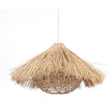 Iluzzia Lámpara Colgante de Ratán Shiyan Natural