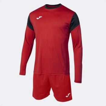 Set de portero Joma Phoenix GK rojo y negro