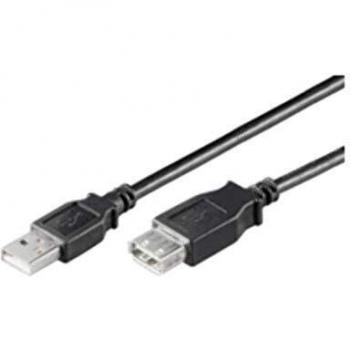 Microconnect USBAAF01B Cable USB 0.1m USB 2.0 USB A Negro