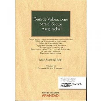 Guía de Valoraciones para el sector asegurador: Lucro Cesante, Máquinas, Alcohol y Drogas.