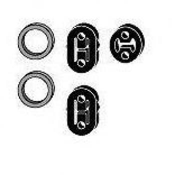 Kit de montaje para sistema de escape HJS 82 43 8032