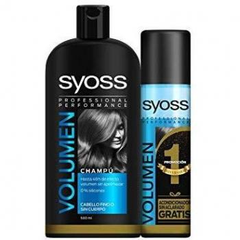 Syoss - Champú 500ml + Acondicionador Volumen 200ml