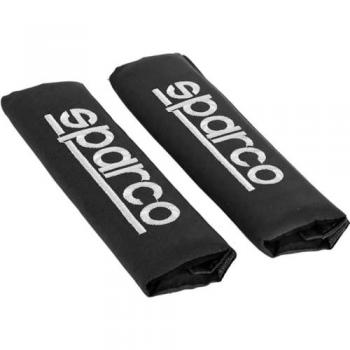 Almohadillas para Cinturón de Seguridad Sparco SPC1204BK, 2 uds, color Negro