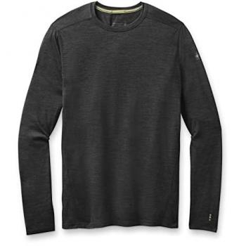 Camiseta interior de manga larga Smartwool Classic All-Season, Merino, color gris azulado, talla XL
