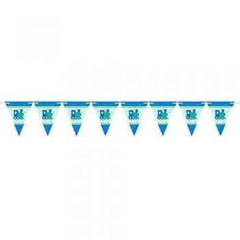 Amscan – 121463 4,5 m Welcome Baby Boy banderín Banner