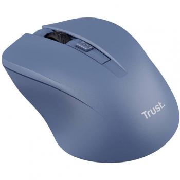 Trust Mydo Silent Wireless Ratón Óptico Inalámbrico 1800 DPI Azul