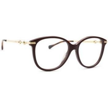Gucci GG0967O Eyewear Frames, Brown, Female, Size: 53 MM