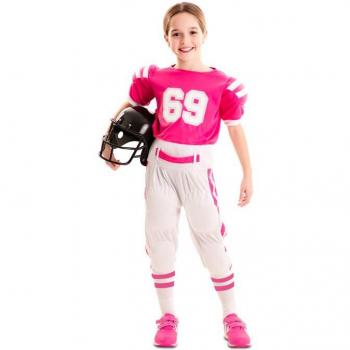 Disfraz de Jugadora de Fútbol Americano para niña