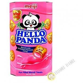 Snack Galletas de Fresa Kawaii Hello Panda