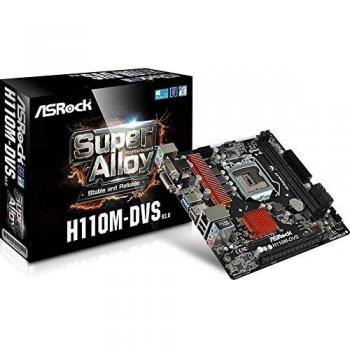 ASRock H110M-DVS R3.0 - Placa Base Micro ATX
