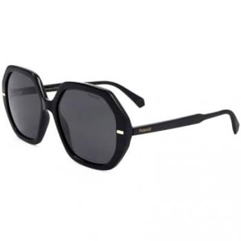 Polaroid PLD 4124/S Women's Polarized Sunglasses - Black - One Size