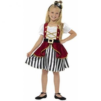 Disfraz de Pirata Graciosa para Niña - Talla S