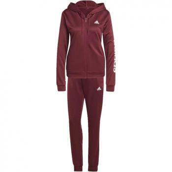 adidas Women's Linear TS Tracksuit in Brown Regular Fit
