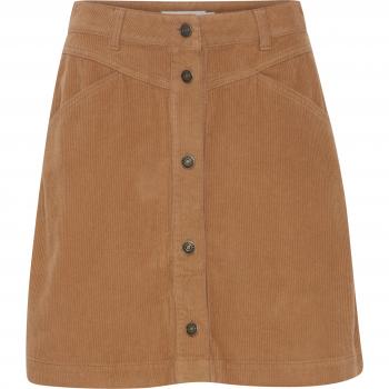 b.young Danna Women's Velvet A-Line Skirt