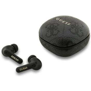 Auriculares Inalámbricos Guess 4G Script Logo ENC TWS con Asistente de Voz y 16h de Batería - Negros
