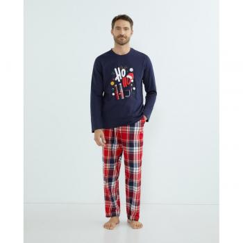 Dustin Pijama para hombre de punto y tela Navidad en Familia