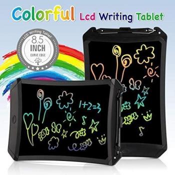 TEKFUN Tablet para niños 8.5 Pulgadas,Tableta de Escritura LCD de con Bloqueo de Pantalla borrable y función Reutilizable,Portatiles, Pizarra Luminosa niños,Juegos educativos