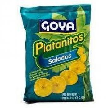 Goya Platanitos Salados - Paquete de 24 unidades