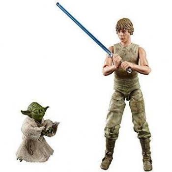 Star Wars The Black Series 2020 Luke Skywalker and Yoda (Jedi Training) 6-Inch Action Figures Pack
