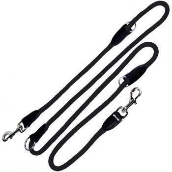 Correa Multiposición Nylon Redonda Negra