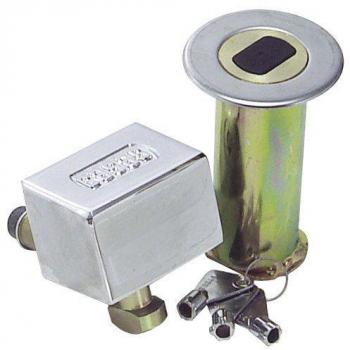 Wolfpack 2454134031 - candado empotrar llave tubular c-2 macho