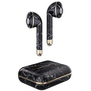 Happy Plugs Air 1 True Wireless Bluetooth Earphone - Black Marble
