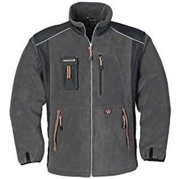 Chaqueta Polar Terratrend XL Gris Oscuro/Negro/Naranja 100% Poliéster