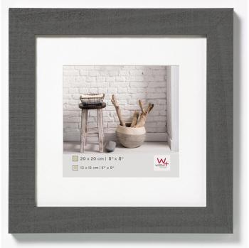 Marco de madera gris Walther Home 20x20 cm