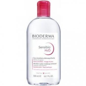 Agua Micelar Bioderma Sensibio H2O 500ml para Piel Sensible