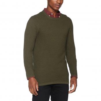 SELECTED HOMME Shhnewdean Crew Neck Noos, Suéter para Hombre, Verde