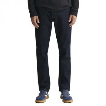 Gant Men's Sustainable Slim Fit Dark Blue Jeans 32/32