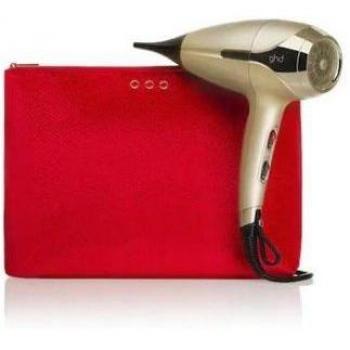 ghd Helios Professional Hair Dryer with Aeroprecis Technology and Red Case