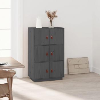 Aparador de madera maciza de pino 67x40x108,5 cm