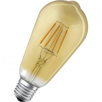 Bombilla LEDVANCE SMART+ WiFi E27 6W Edison oro 2.400K