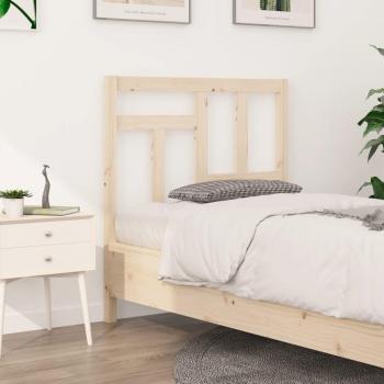 Cabecero para cama 95,5x4x100 cm madera maciza de pino